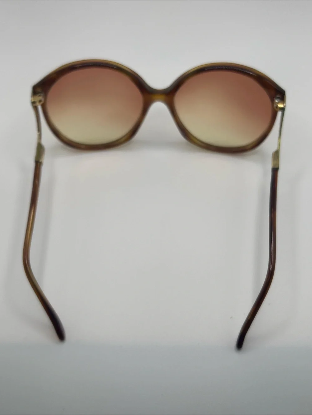 Vintage Rive Gauche by YSL Yves Saint Laurent Oversize Sunglasses Brown Selling